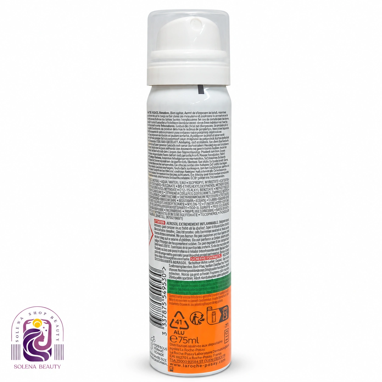 اسپری ضدآفتاب لاروش پوزای آنتلیوس آنتی شاین مات‌کننده SPF50+ حجم ۷۵ میلی‌لیتر - تصویر 2